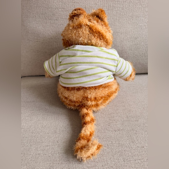 Fat Angry Cat Plush Doll Orange Tabby Grumpy Cat Bulging Eyes Soft Toy Fei Mao - Picture 2 of 4